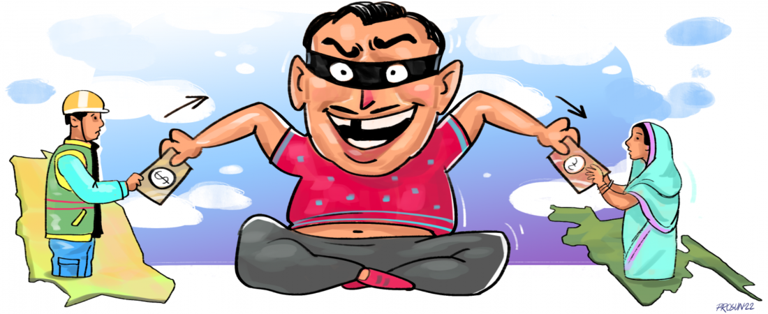 नयाँ बानेश्वरबाट ३० लाख नगदसहित क्रिप्टो र हुण्डी कारोबारी पक्राउ