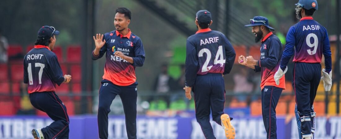 युएईविरूद्ध नेपाल ३७ रनले विजयी, विश्वकप लिग-२ मा शानदार सुरुवात