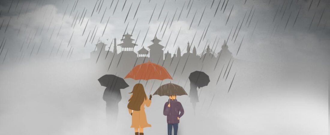 आज र भोलि मध्यमदेखि भारी वर्षाको सम्भावना