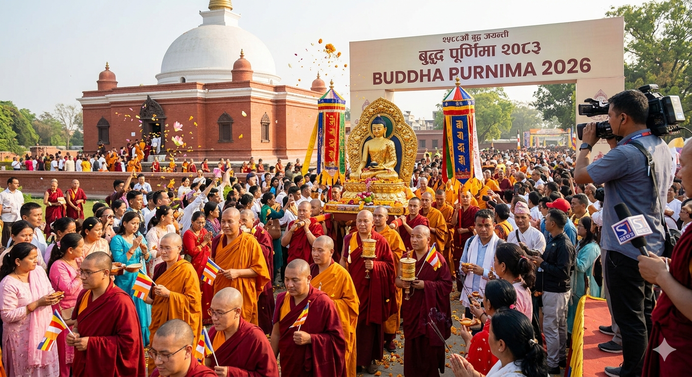 विश्वभर २५८८औँ बुद्ध जयन्ती मनाइँदै, यस्तो छ यसको विशेष महत्व