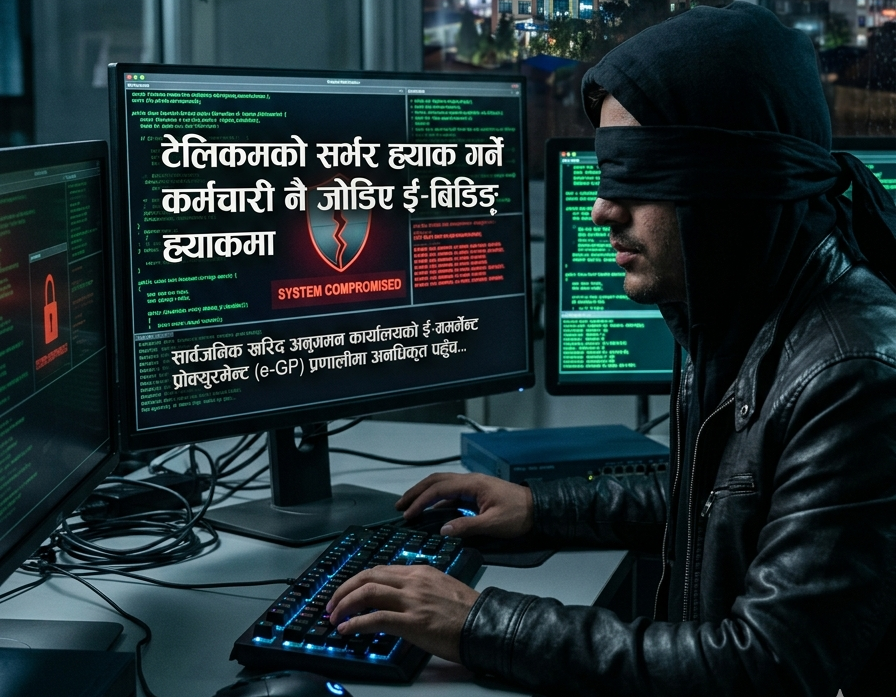 ई–बिडिङ ह्याक काण्ड: नेपाल टेलिकम सर्भर ह्याकमा समातिएका कर्मचारी फेरि पक्राउ