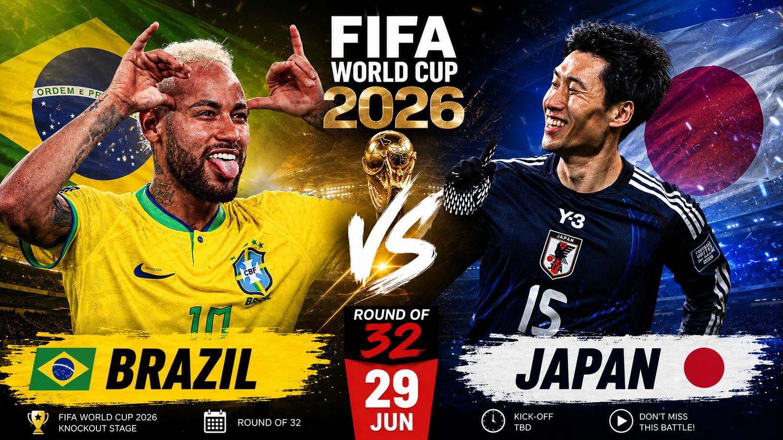 Brazil vs Japan Live FIFA WORLDCUP 2O26 LIVE