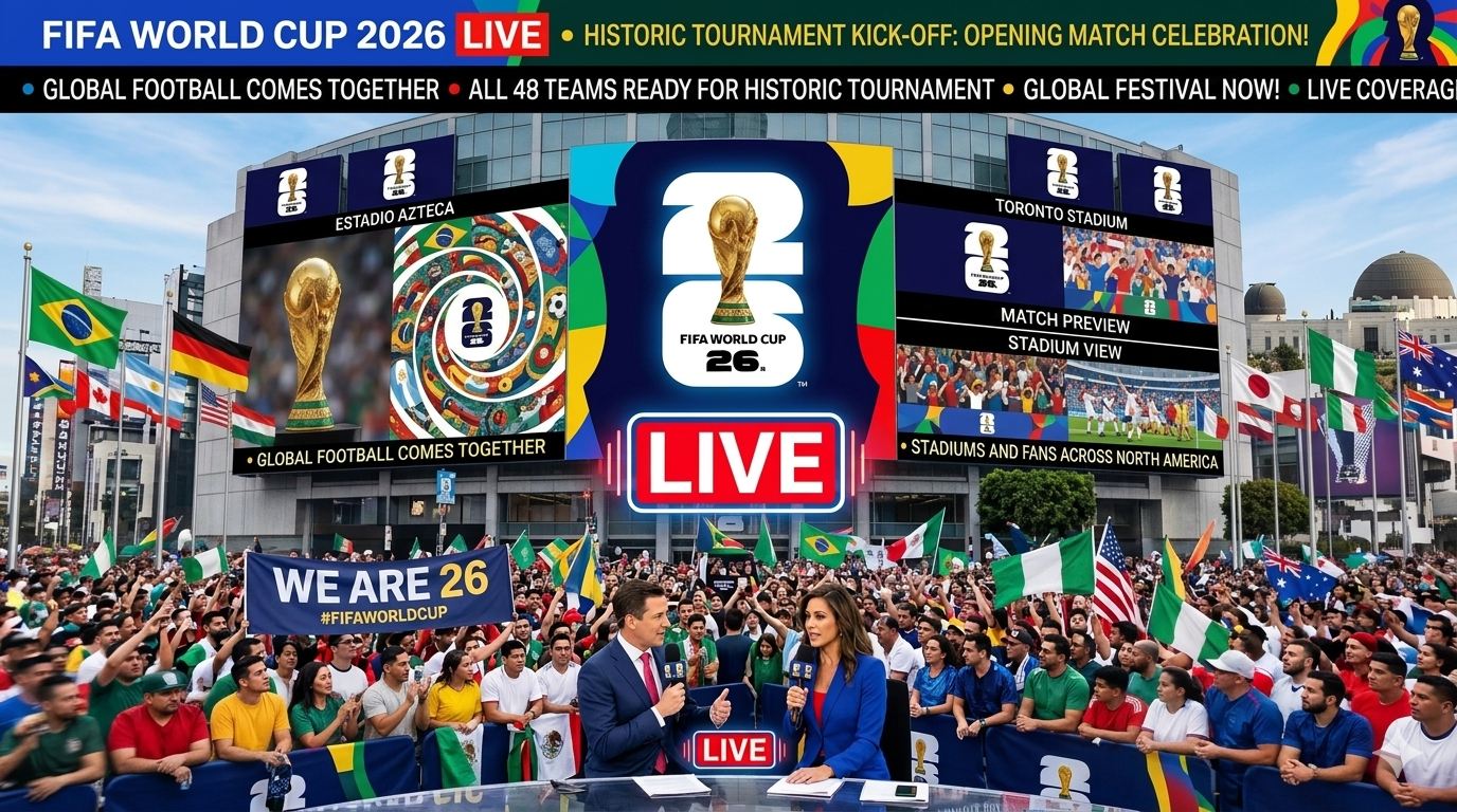 FIFA WORLDCUP 2O26 SWEDEN VS TUNISIA LIVE