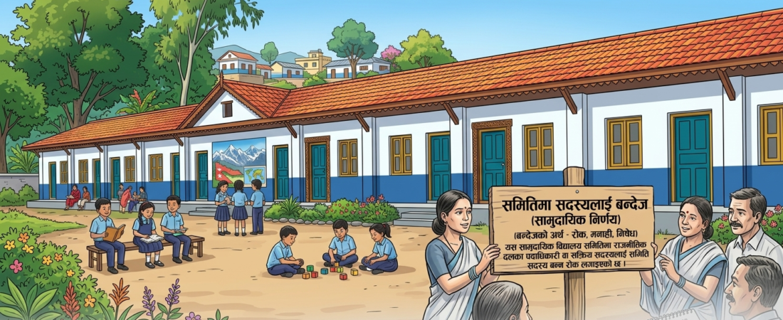 शिक्षा नियमावली संशोधन: विद्यालय समितिमा दलका सदस्य निषेध, पीआरधारीलाई पेन्सन नपाइने