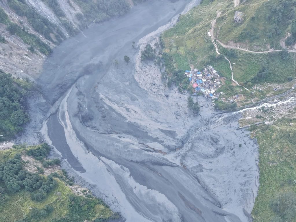 बूढीगण्डकी बाढी आउनुअघि जमिनमा कम्पन मापन गरिएको वैज्ञानिक खुलासा